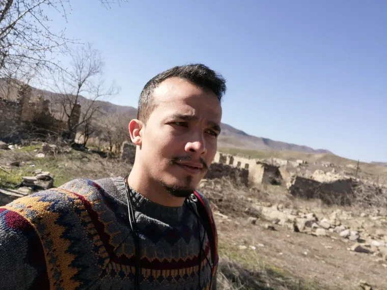 Azad edilmiş ərazilərdə reportaj