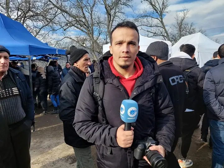 Laçın yolundakı aksiyadan reportaj