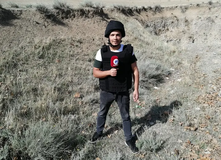 Cəbhə bölgəsindən reportaj